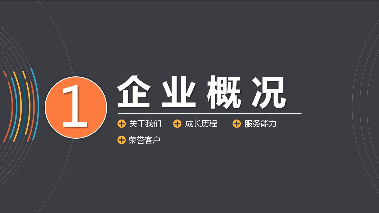 商务.企业简介4公司简介企业展示宣传 115的PPT模板-3/36
