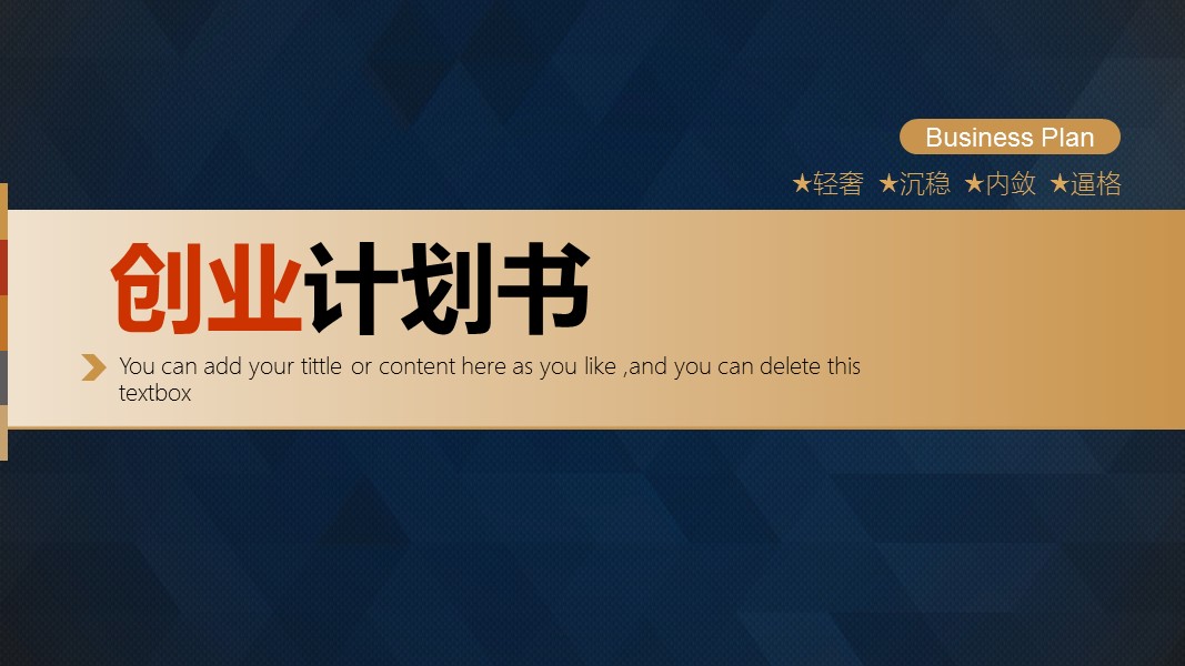 商务.创业融资者创业融资策划 81的PPT模板-1/25