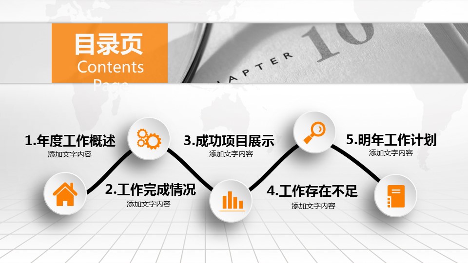 商务.【A工作总结】96的PPT模板-3/47