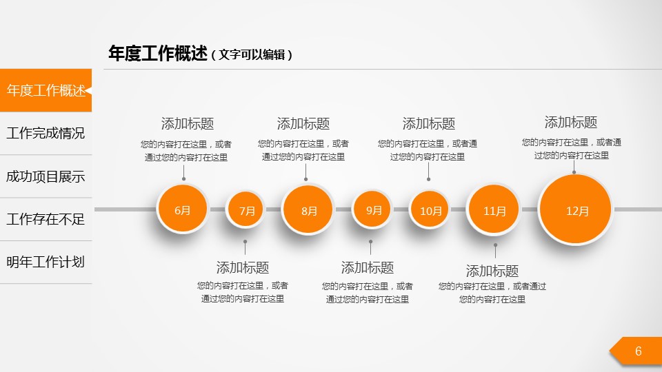 商务.【A工作总结】96的PPT模板-6/47