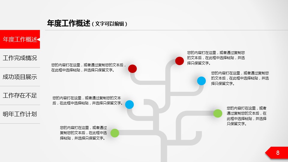 商务.工作总结2B-精选工作总结- 25的PPT模板-8/47