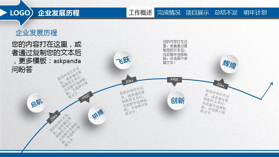 商务.工作总结3C-工作总结-12的PPT模板-6/43