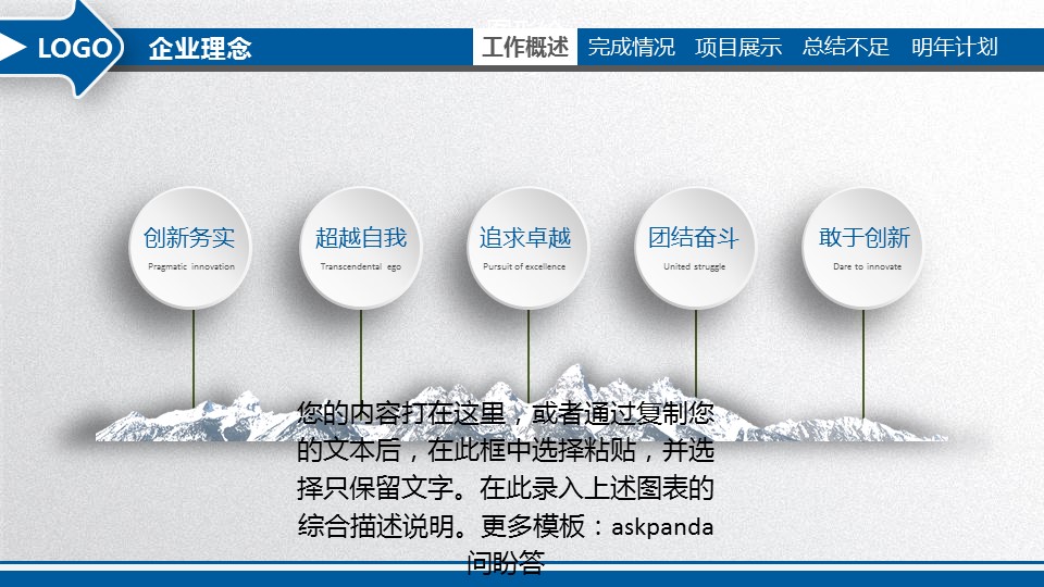商务.工作总结3C-工作总结-12的PPT模板-8/43