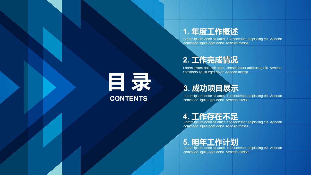商务.工作总结4工作汇报 年终总结——125的PPT模板-2/43