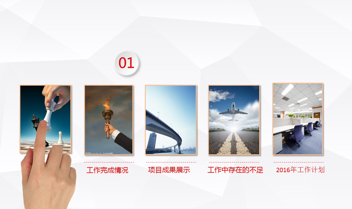 商务.工作总结4工作汇报 年终总结——86的PPT模板-4/41