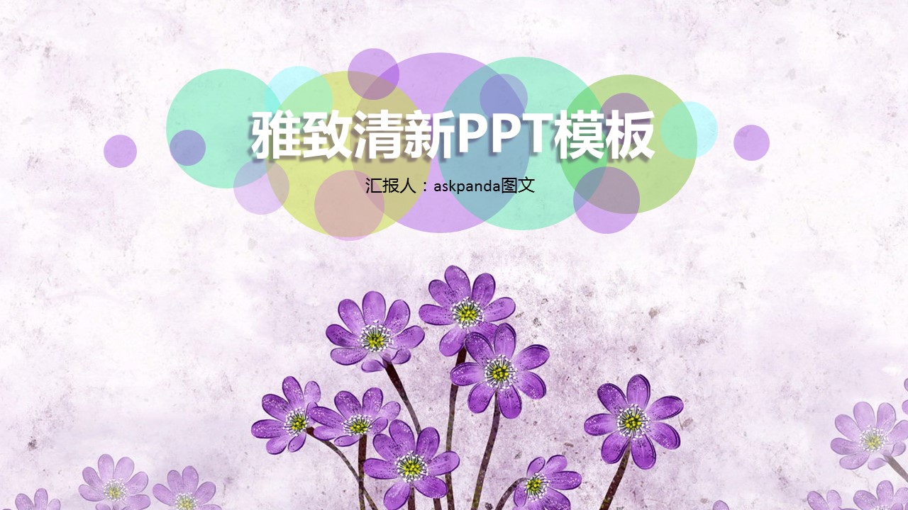 商务.教育教师ok雅致清新经典——图文的PPT模板-1/38
