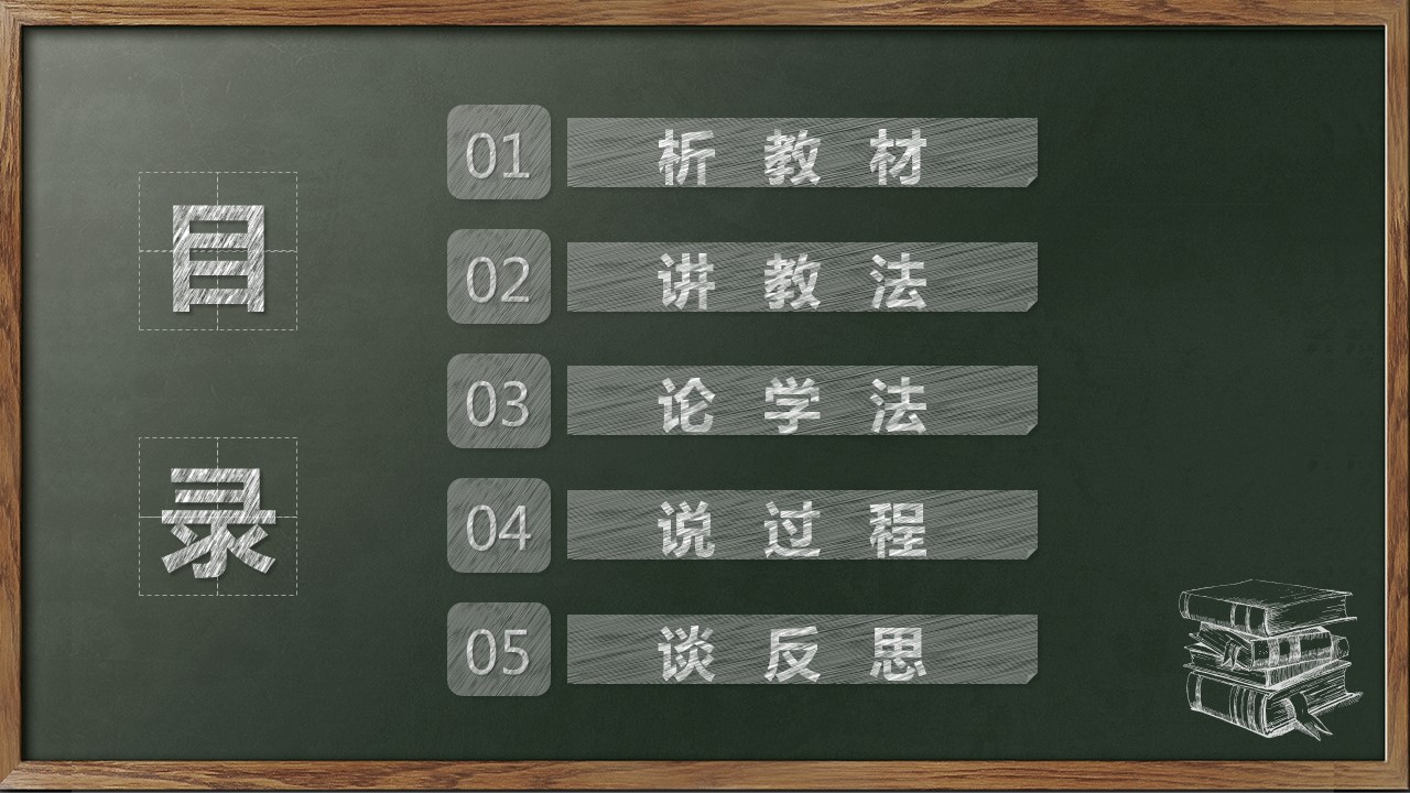 商务.教育教师粉笔说课PPT——图文的PPT模板-2/44
