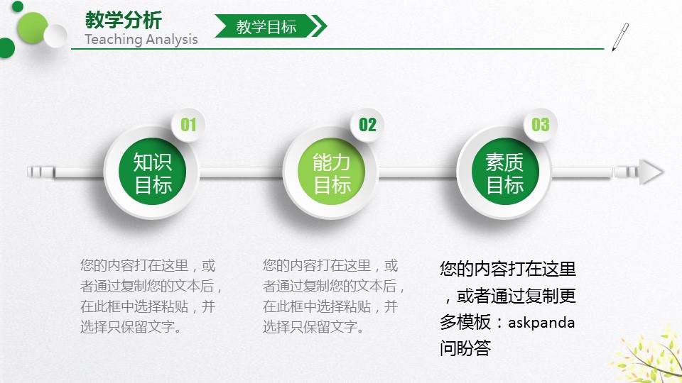 商务.教育教师ok清爽教学设计——图文的PPT模板-5/36