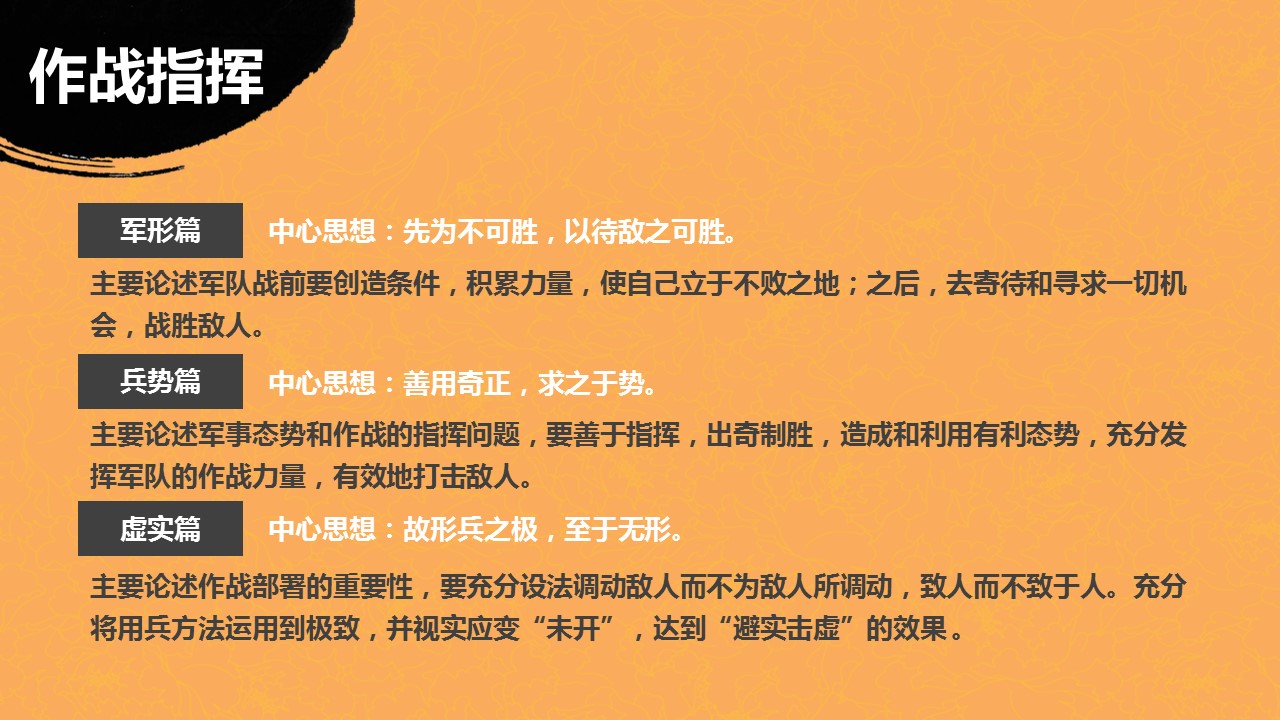 商务.读书生活《孙子兵法》读书笔记PPT——图文的PPT模板-5/14