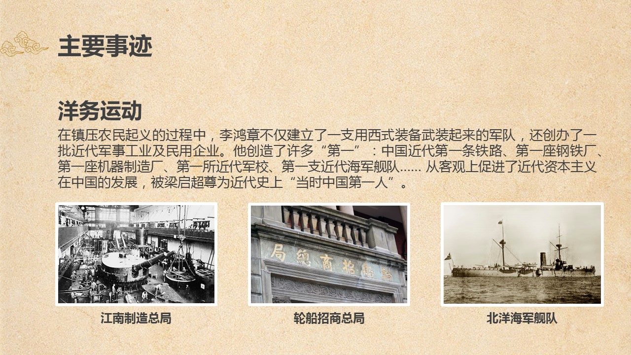 商务.读书生活为臣的谋略李鸿章PPT作品——图文的PPT模板-6/14