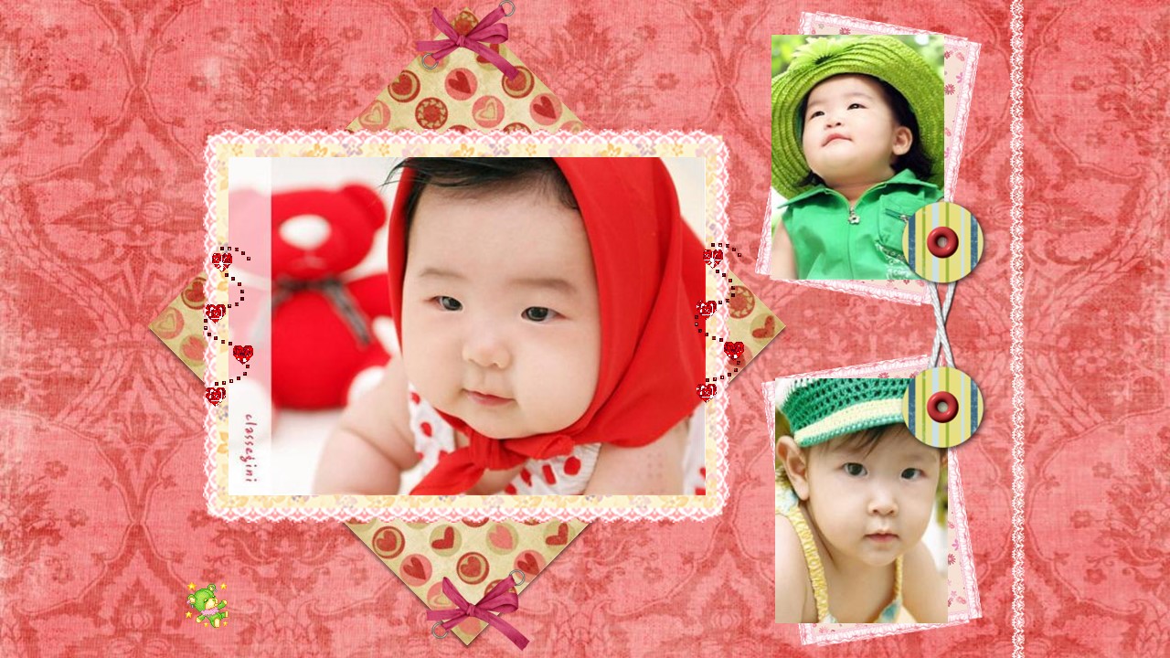 商务.读书生活宝贝婴儿儿童相册PPT模板——图文的PPT模板-3/18