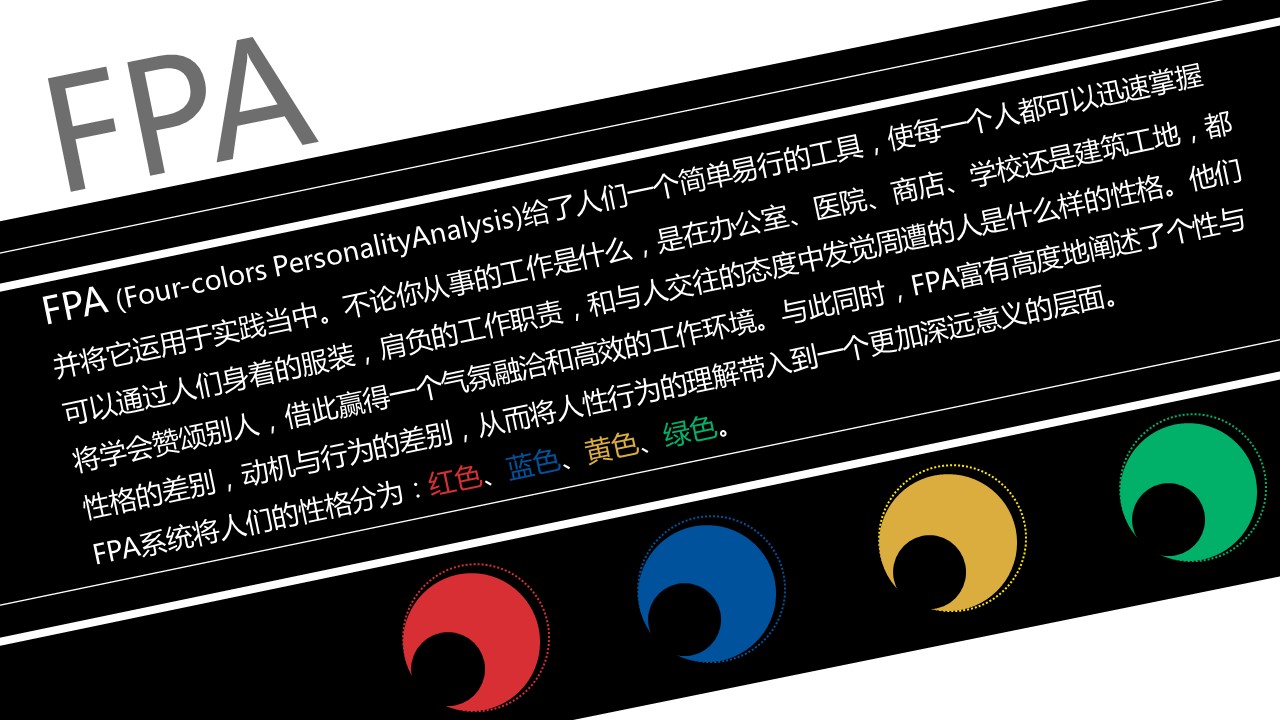 商务.读书生活性格色彩分析读书笔记PPT——图文的PPT模板-3/38