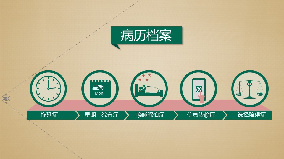 商务.读书生活现代流行病症候群PPT作品——图文的PPT模板-4/12
