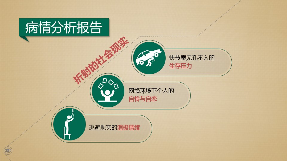 商务.读书生活现代流行病症候群PPT作品——图文的PPT模板-6/12