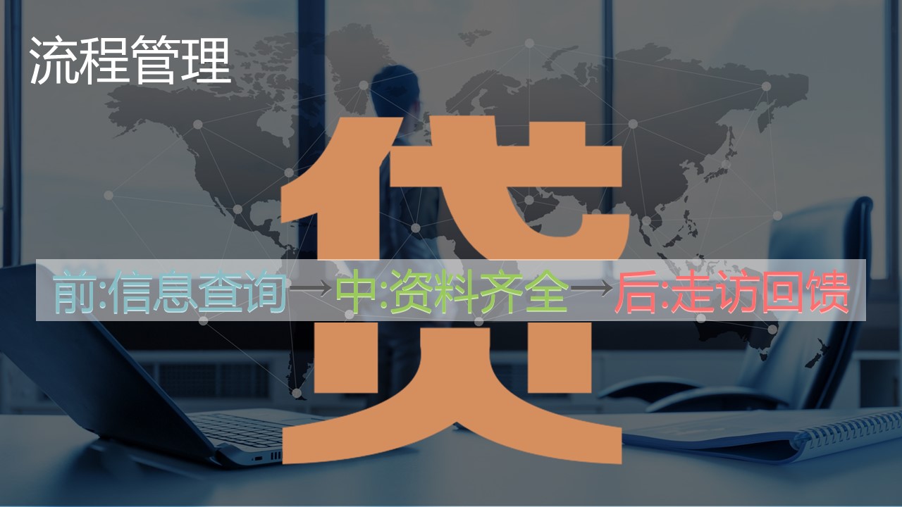 商务.银行金融银行信贷金融行业ppt模板——图文的PPT模板-7/14