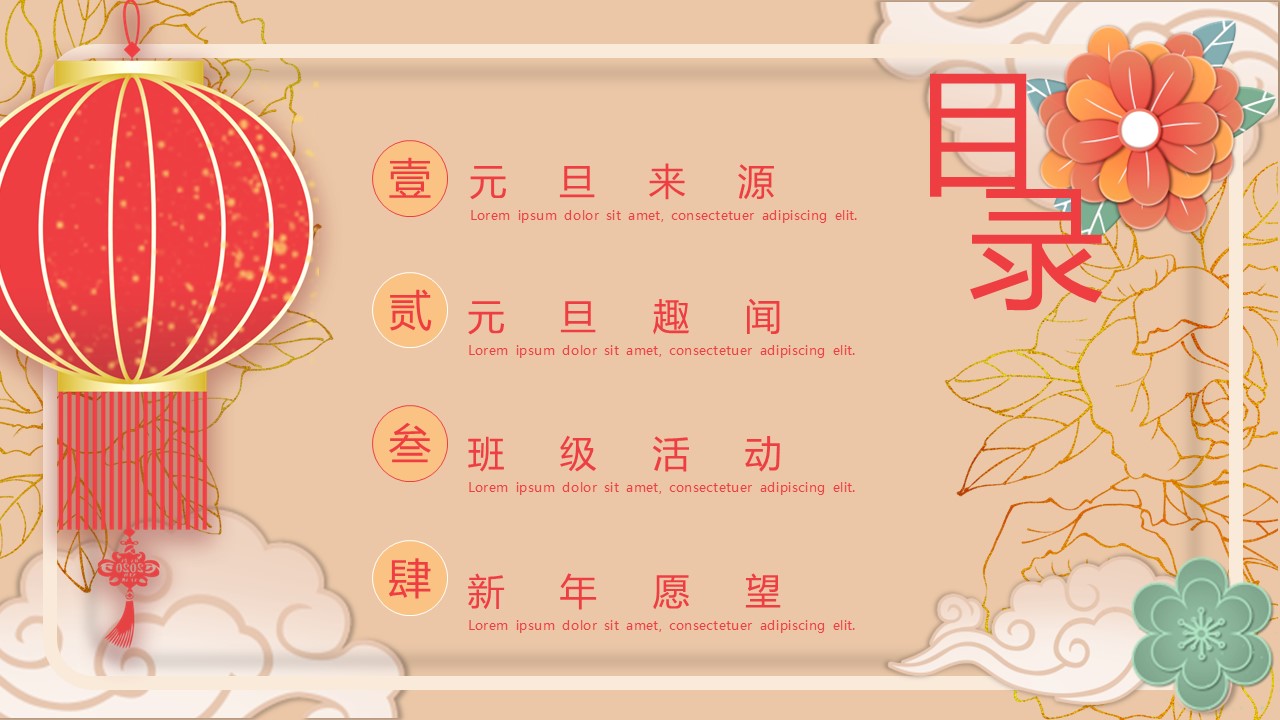商务.元旦快乐PPT模板图更新 17的PPT模板-2/27