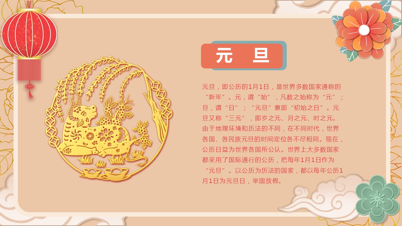 商务.元旦快乐PPT模板图更新 17的PPT模板-4/27