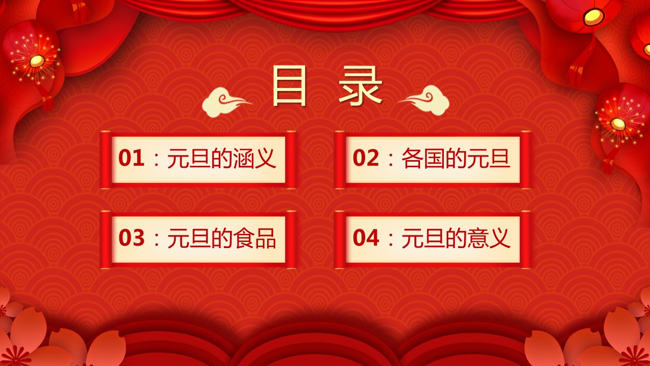 商务.元旦快乐PPT模板图更新 2的PPT模板-2/30