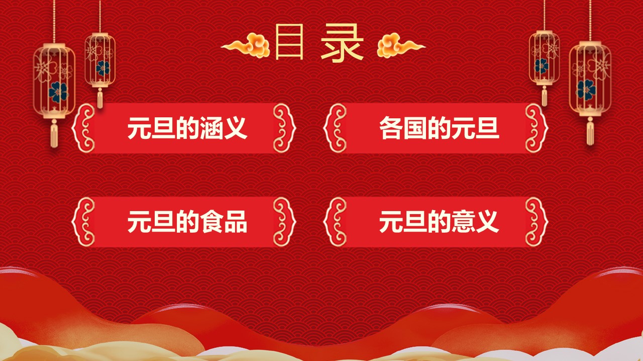 商务.元旦快乐PPT模板1的PPT模板-2/29