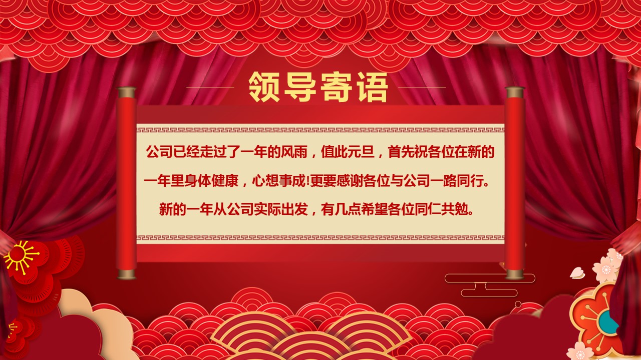 商务.元旦快乐PPT模板1的PPT模板-2/30
