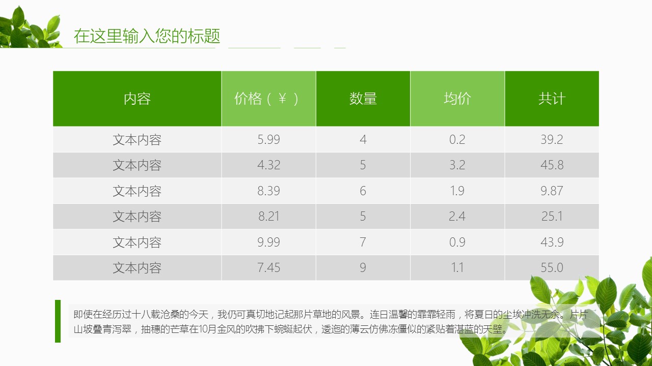 商务.文艺24的PPT模板-10/29