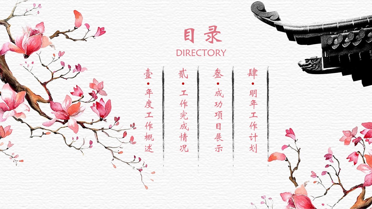 商务.桃花系列32的PPT模板-2/29