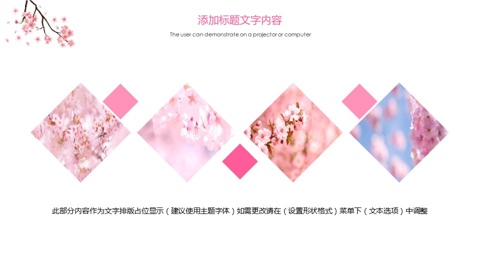 商务.桃花系列56的PPT模板-5/36