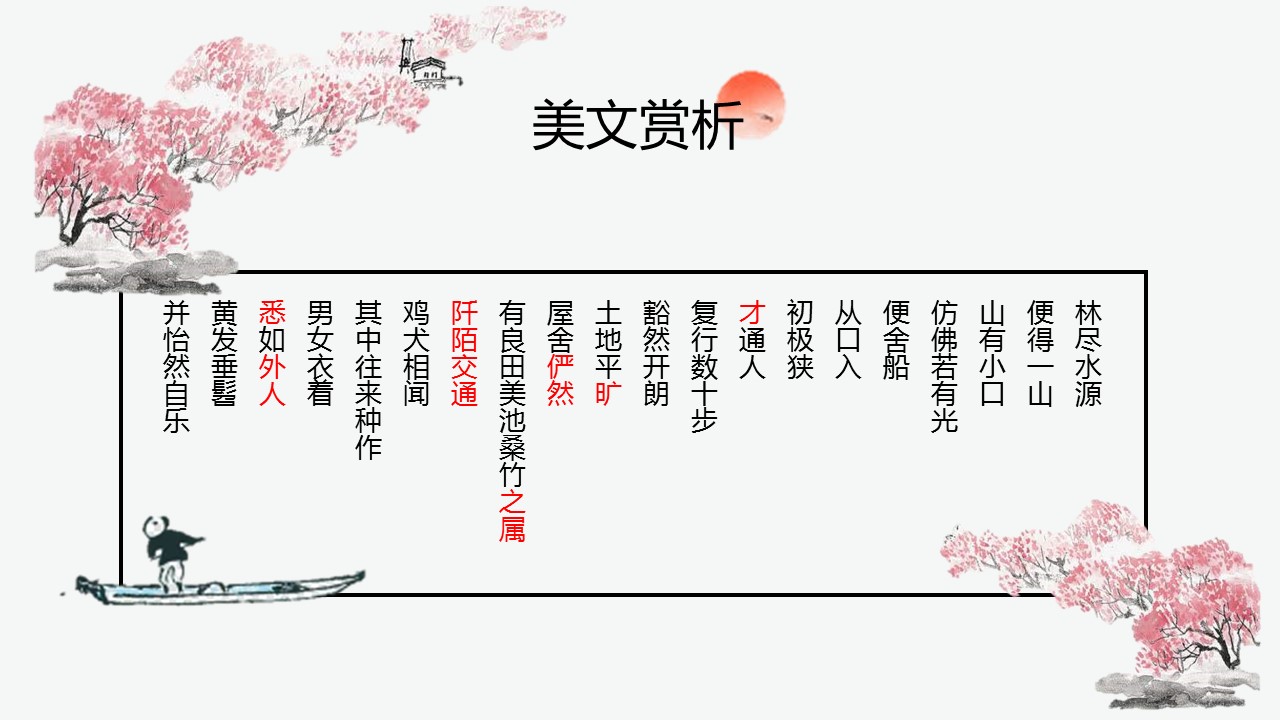 商务.桃花系列57的PPT模板-4/15