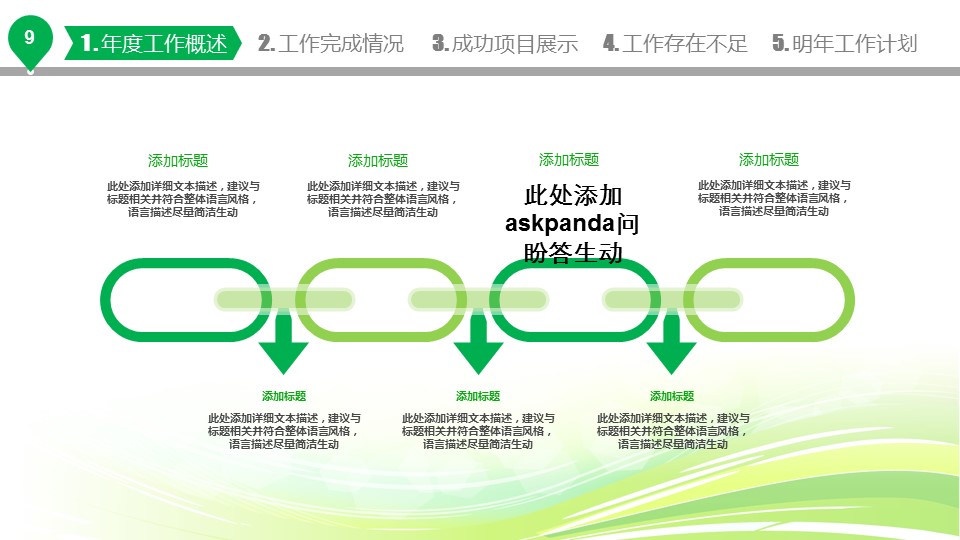 商务.绿色系ppt绿色 52的PPT模板-10/47