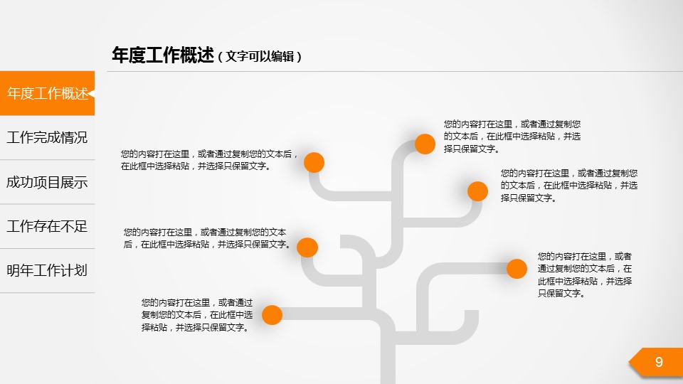 商务.金色PPT模板24的PPT模板-9/47