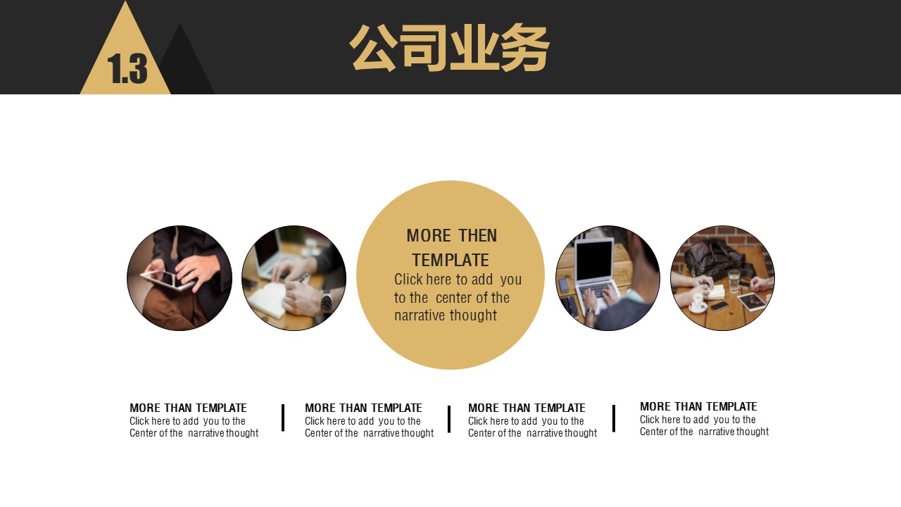 商务.项目策划黑白商业计划书项目融资——图文的PPT模板-8/36