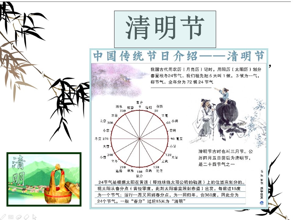 商务.清明节介绍清明习俗PPT下载的PPT模板-2/25