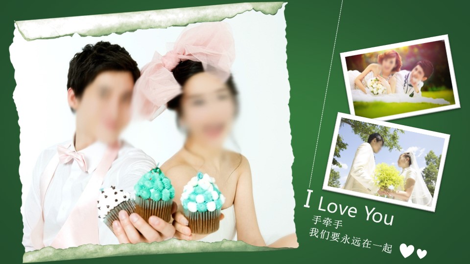 商务.婚庆生活唯美婚纱——图文的PPT模板-10/22