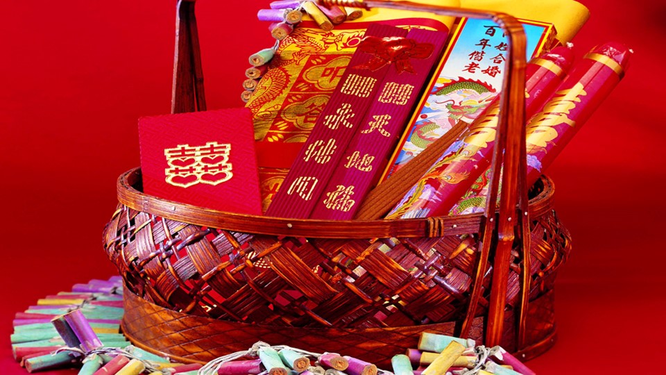商务.婚庆生活婚礼红色——图文的PPT模板-3/22