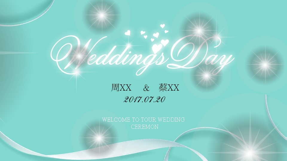 商务.婚庆生活婚礼ppt——图文的PPT模板-4/20