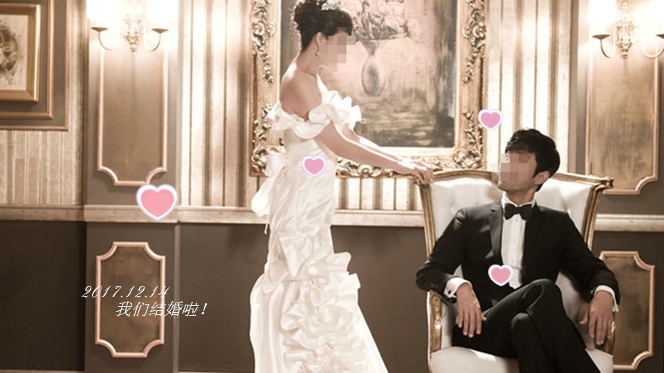 商务.婚庆生活婚礼ppt——图文的PPT模板-6/20