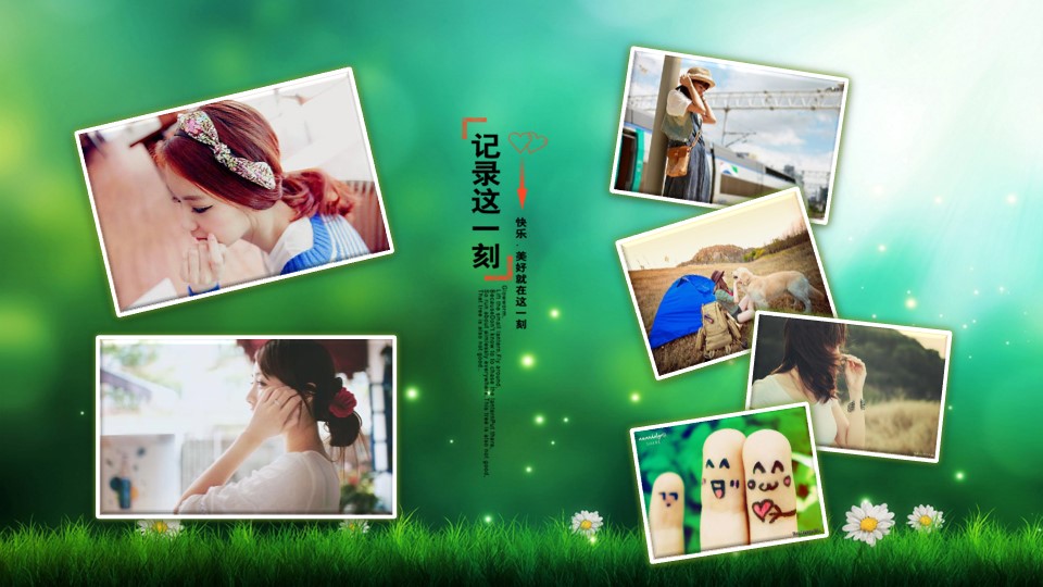 商务.婚庆生活绿色空间PPT相册——图文的PPT模板-9/25