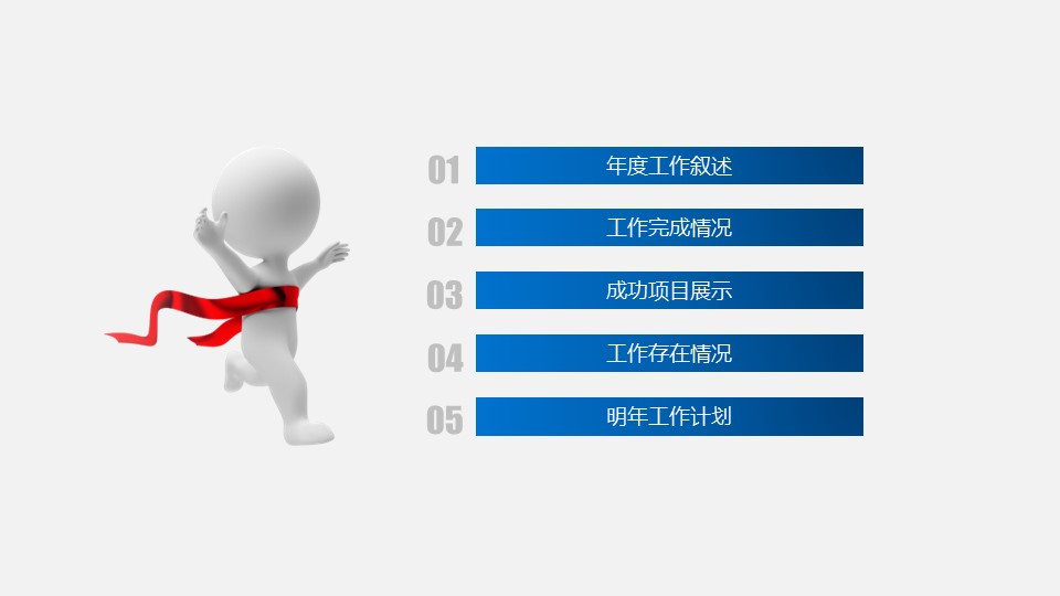 商务.年终日常工作总结工作汇报年终总结——图文的PPT模板-2/46