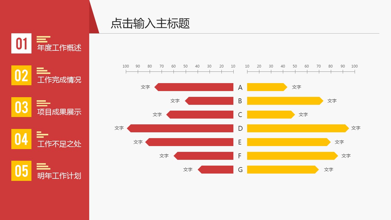 商务.年终日常工作总结简约年度总结新年计划——图文的PPT模板-10/42