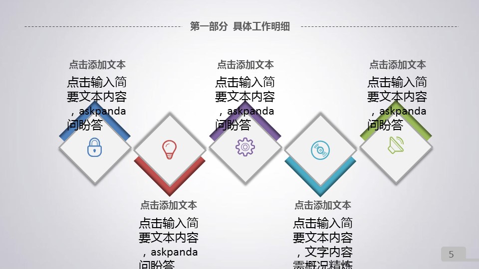 商务.工作计划新年工作报告-动态——图文的PPT模板-5/47