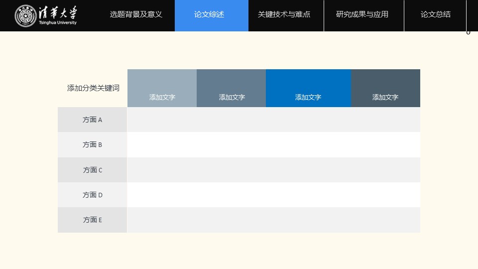 商务.论文答辩清华大学电子信息专业毕业答辩——图文的PPT模板-10/31