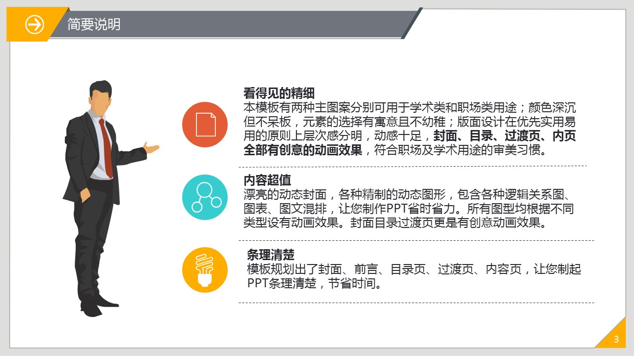 商务.论文答辩ok通用毕业答辩——图文]的PPT模板-3/46