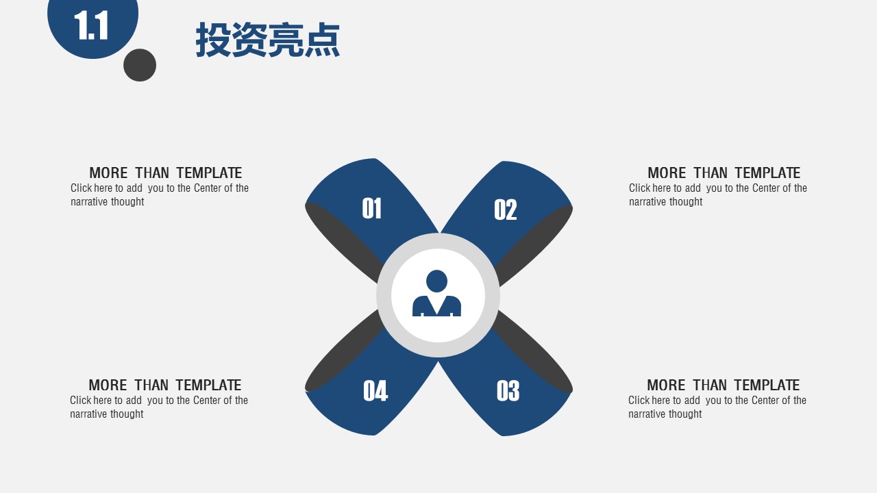 商务.创业融资项目介绍商业计划书——图文的PPT模板-4/33