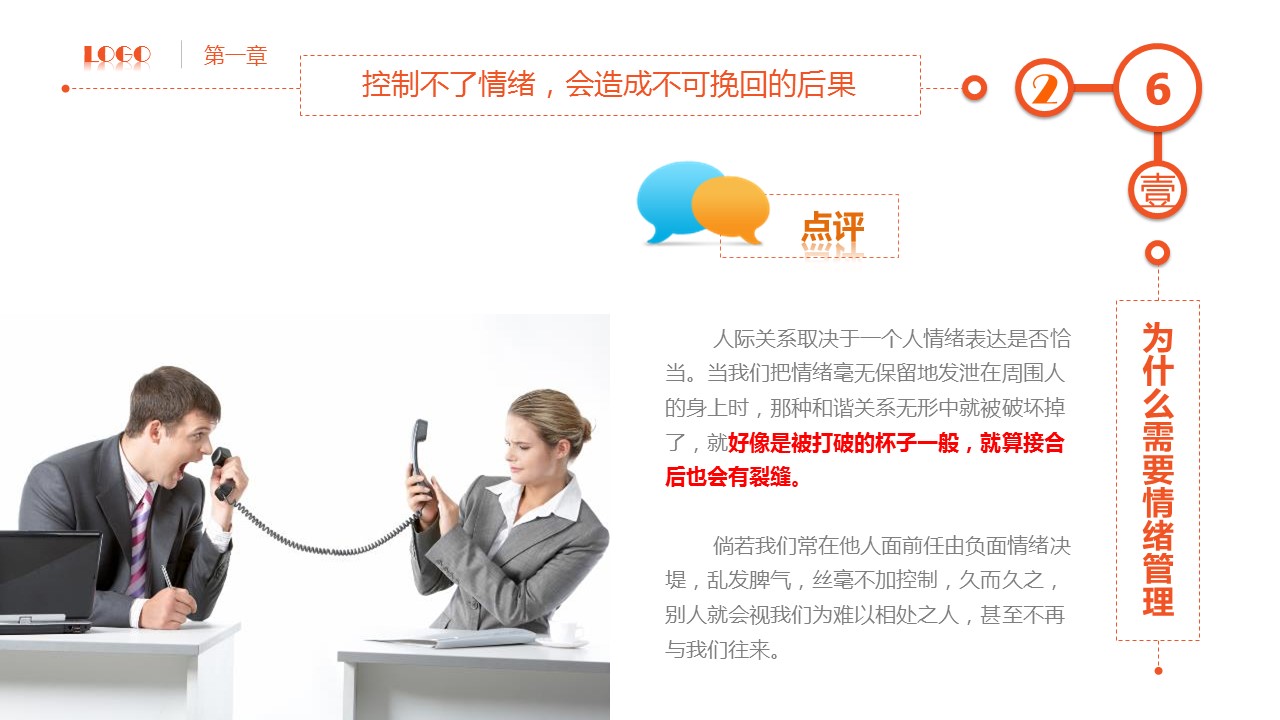 商务.企业管理培训精品情绪管理培训PPT课件的PPT模板-6/61