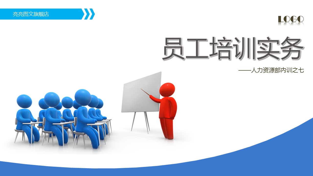 商务.企业管理培训员工培训实务PPT课件下载的PPT模板-1/64