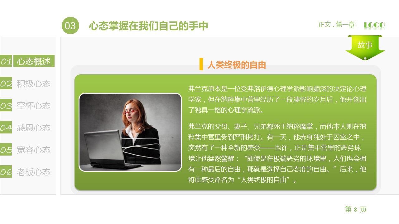 商务.企业管理培训员工心态培训PPT课件的PPT模板-8/67