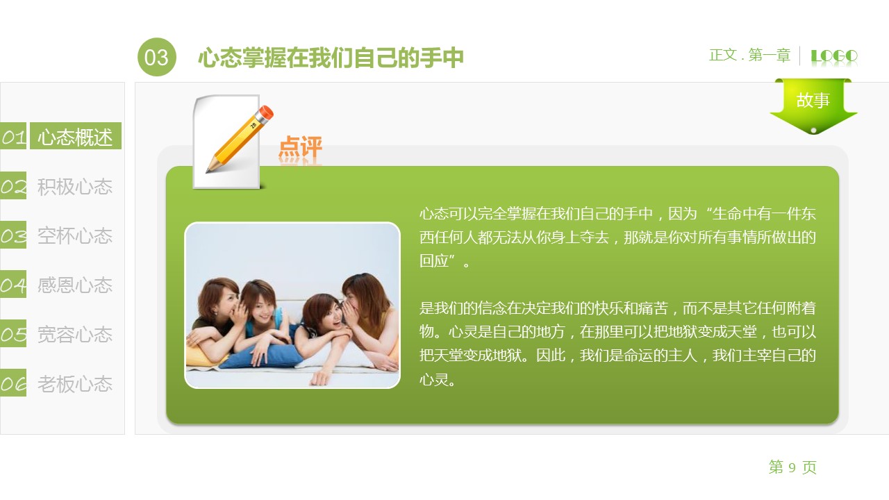 商务.企业管理培训员工心态培训PPT课件的PPT模板-9/67