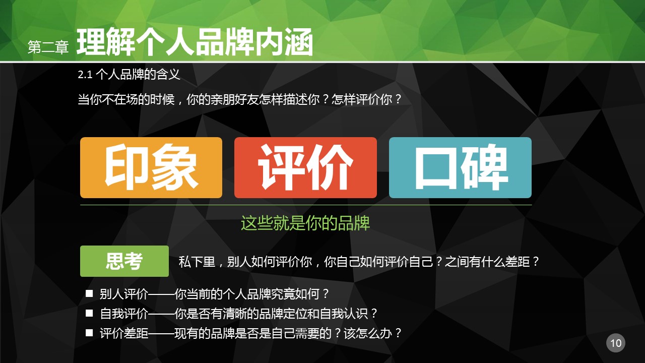 商务.企业管理培训职场个人品牌PPT培训课件的PPT模板-10/33