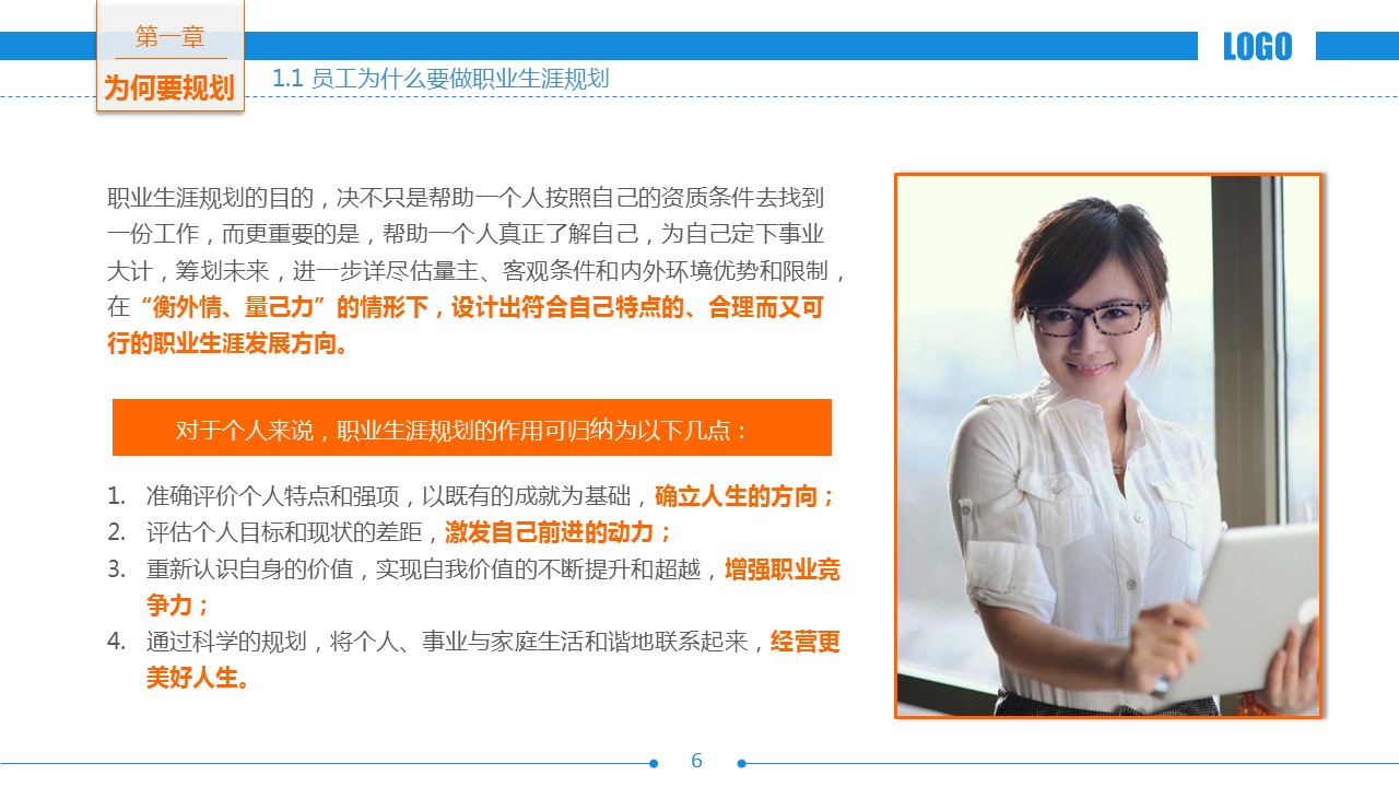 商务.企业管理培训职业生涯规划培训PPT的PPT模板-6/55