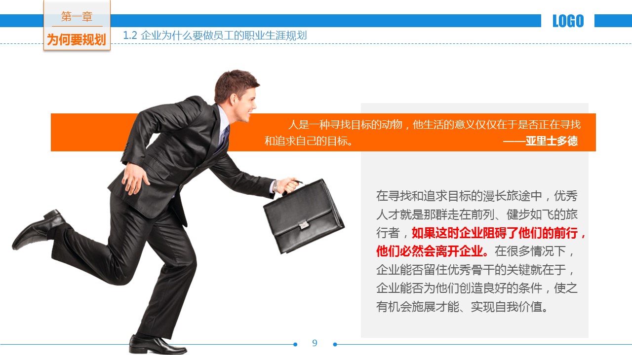 商务.企业管理培训职业生涯规划培训PPT的PPT模板-9/55